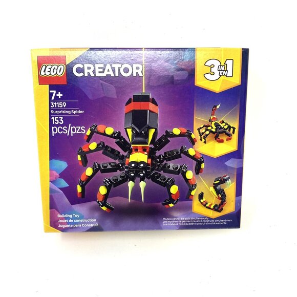 LEGO Creator 3 in 1 Surprising Spider Building Toy Scorpion Snake 31159 - Picture 3 of 7